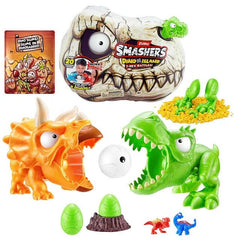 Smashers Dino Island T-Rex Battle Playset ZUR-74114 - Colorland Toys