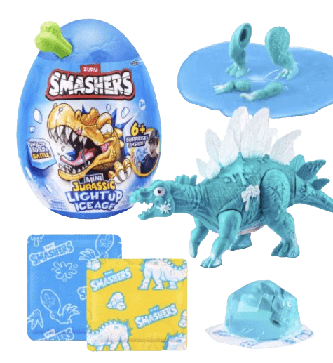 Smashers Dino Jurassic Light Up Ice Age ZUR - 74137 - Colorland Toys