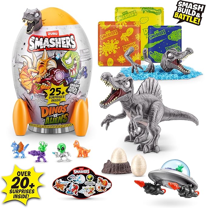 Smashers Dinos vs Aliens Rocket Series - 1 ZUR - 74141 - Colorland Toys