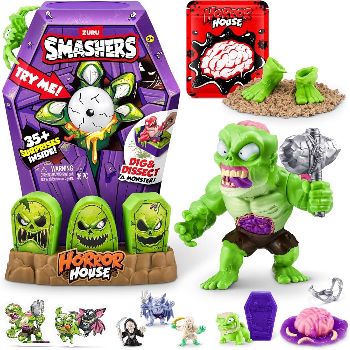 Smashers Horror House Large ZUR - 74124 - Colorland Toys