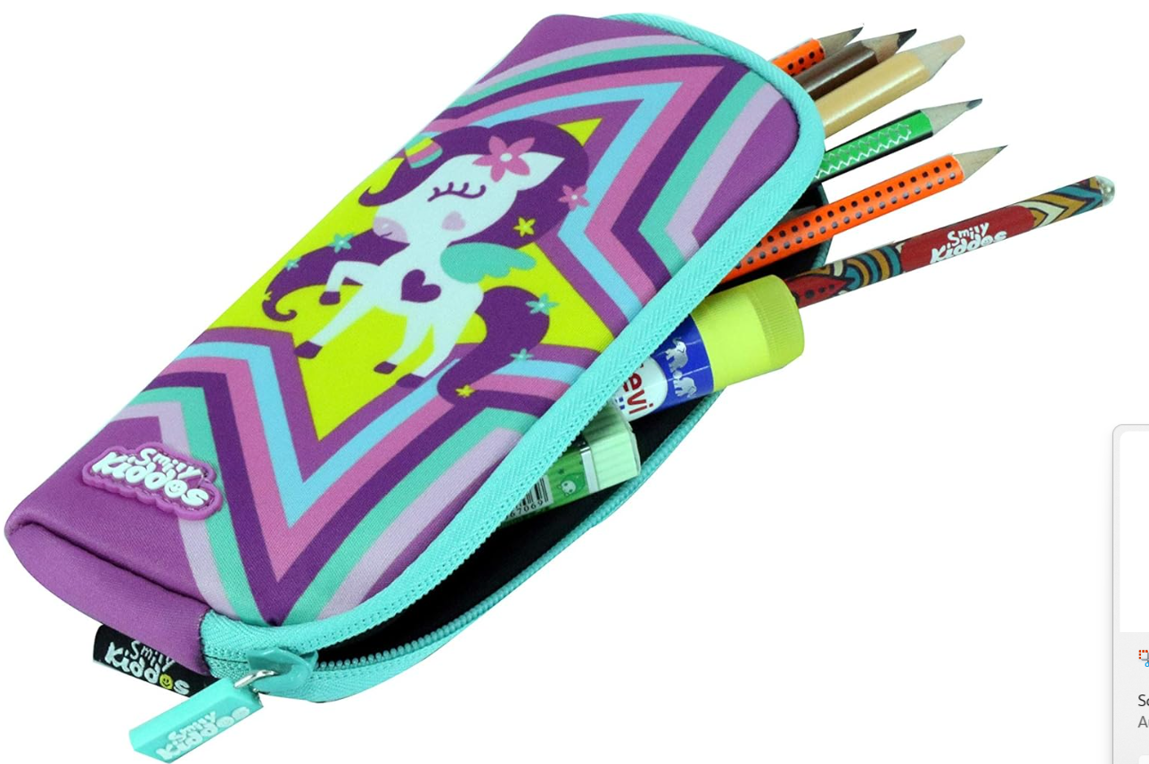 Smily Kiddos Fantasy Light Pencil Case Black SK11003041 - Colorland Toys