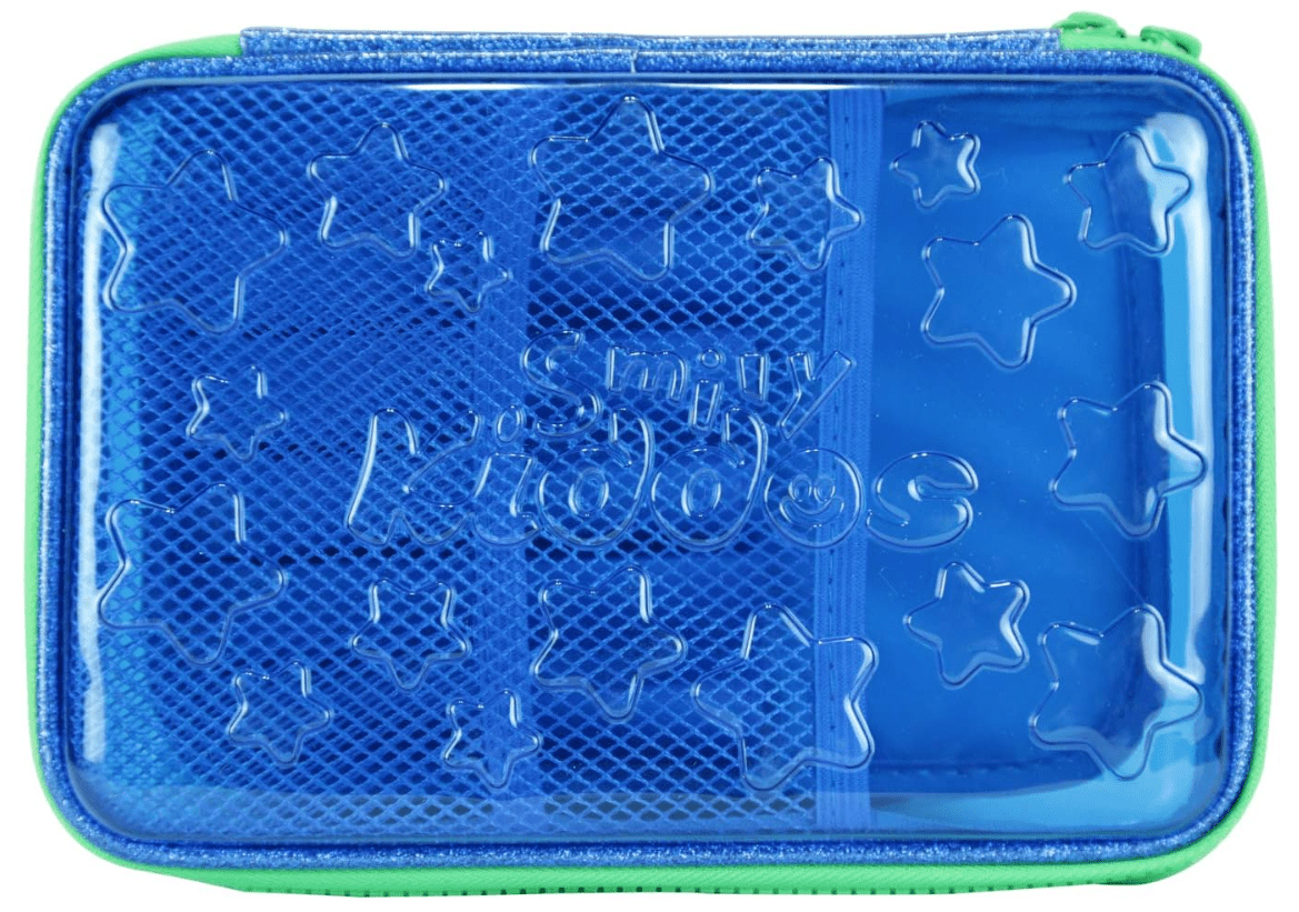 Smily Kiddos PVC Pencil Case Large - Blue SK11001014 - Colorland Toys