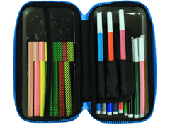 Smily Kiddos PVC Small Pencil Case Medium - Black SK11001025 - Colorland Toys
