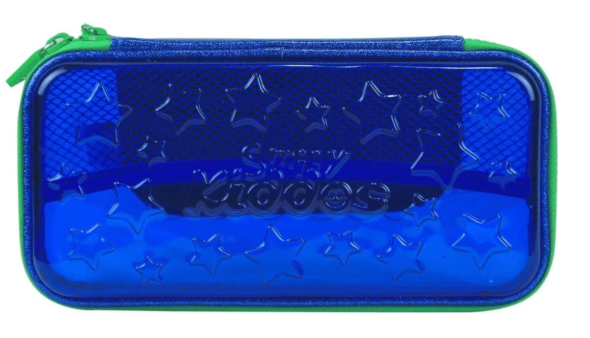 Smily Kiddos PVC Small Pencil Case Medium - Blue SK11001024 - Colorland Toys