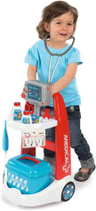 SMOBY Childrens Medical Rescue Trolley Playset 340202