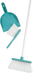Smoby Cleaning Set for Kids with Shovel, Hand Brush & Large Broom