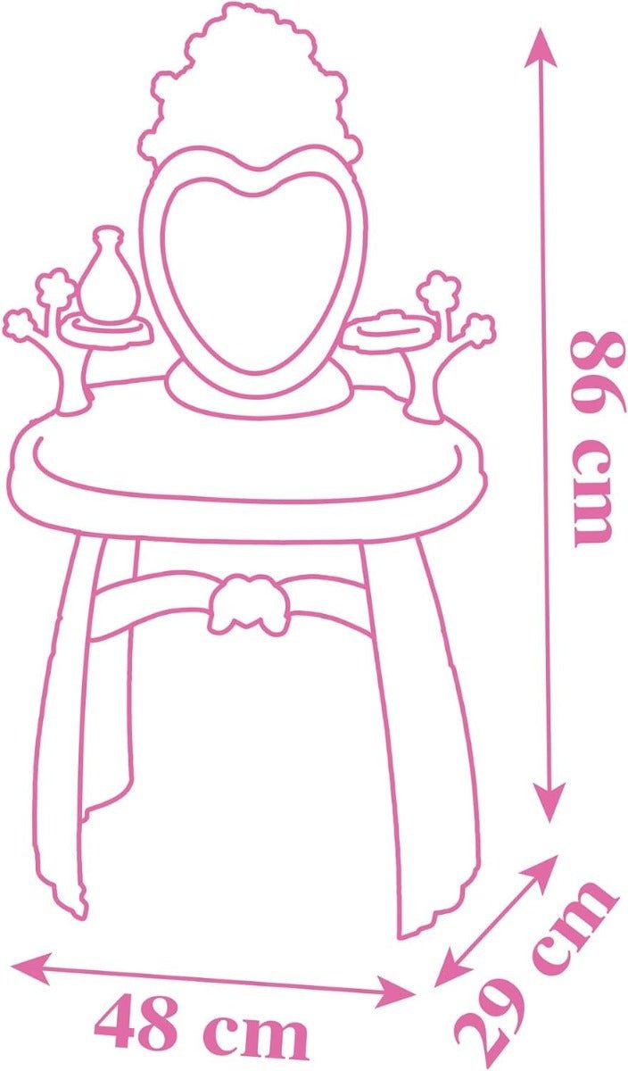 Smoby Disney Princess Hairdresser 7600320251 - Colorland Toys