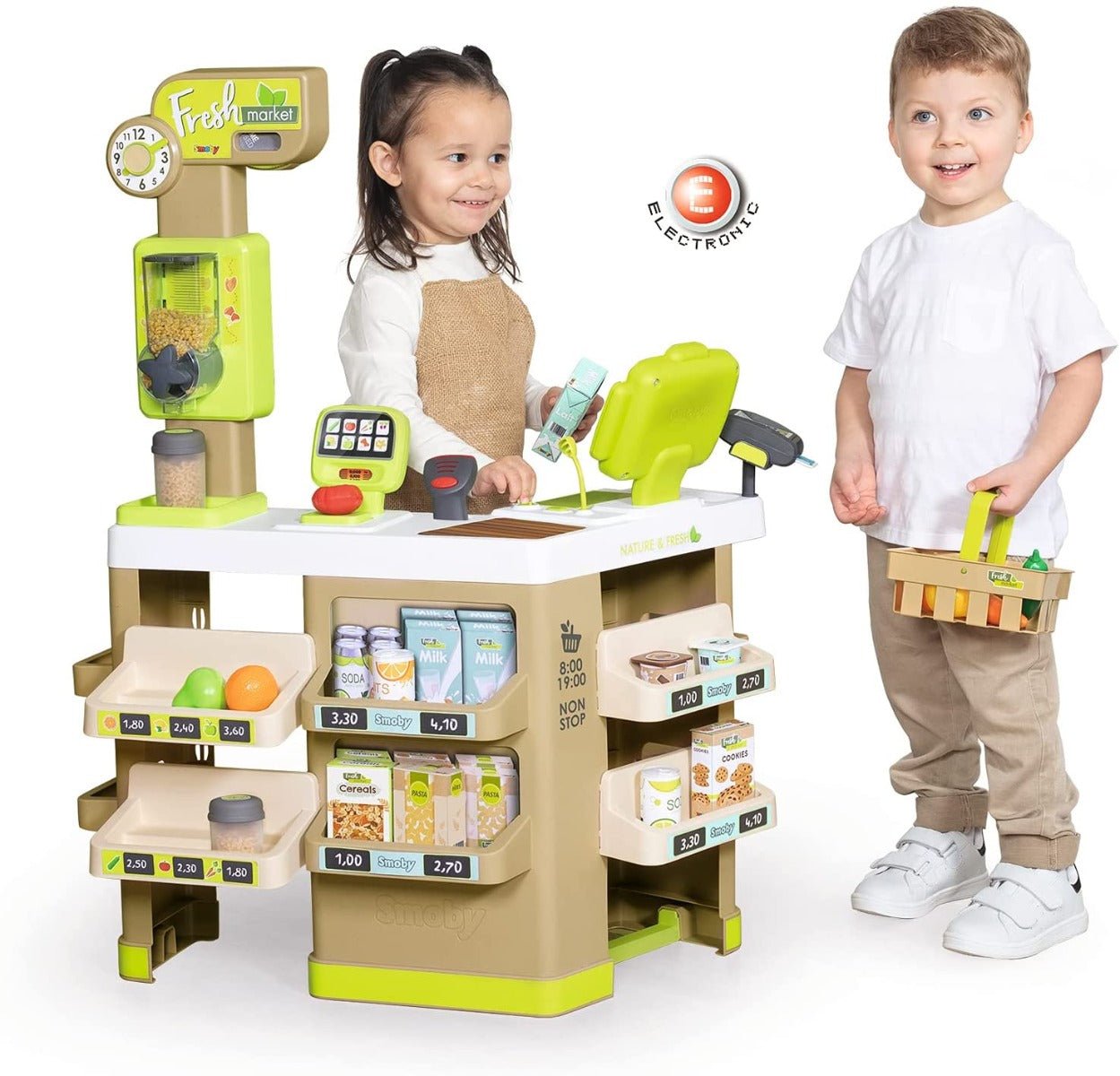 Smoby Fresh Market with 43 Accessories 7600350227 - Colorland Toys