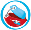 Smoby Scooter Baby Walker Red 721003