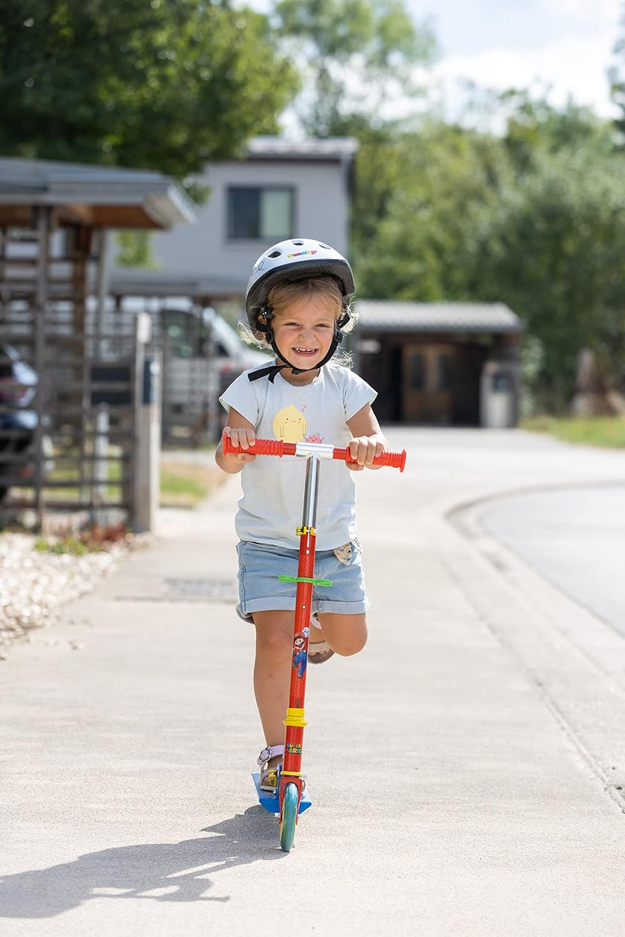 Smoby Super Mario 2 Wheeled Foldable Scooter 7600750373 — image 3