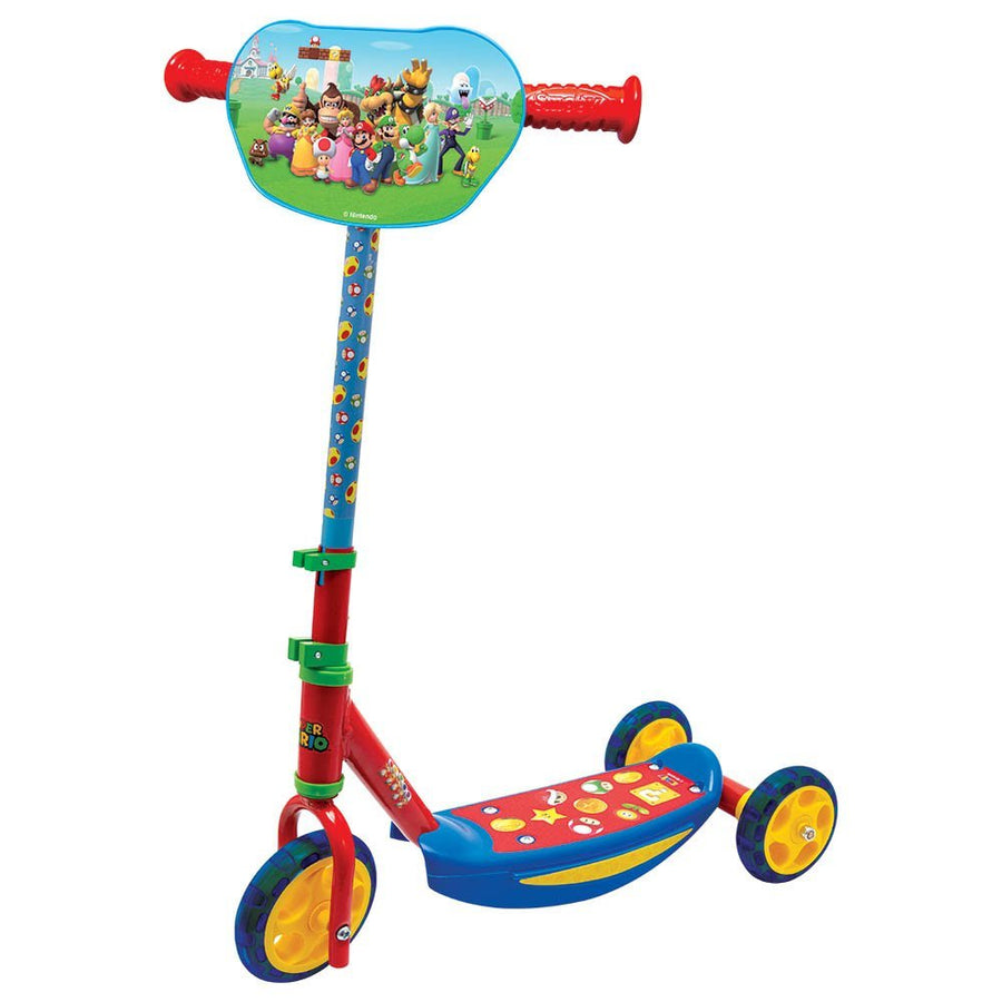 Smoby Super Mario 3 Wheel Scooter 7600750907