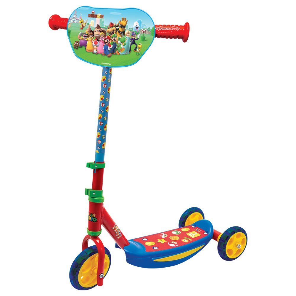 Smoby Super Mario 3 Wheel Scooter 7600750907 - Colorland Toys