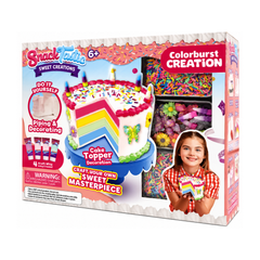 Snack Tastic Colorbust Creations Rainbow Cake Kit 2412011 - Colorland Toys