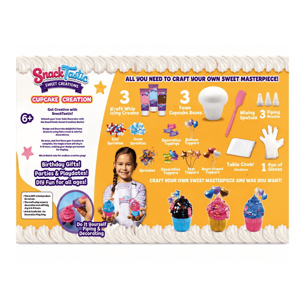 Snack Tastic Cupcakes Creations DIY Kit 2412006 - Colorland Toys