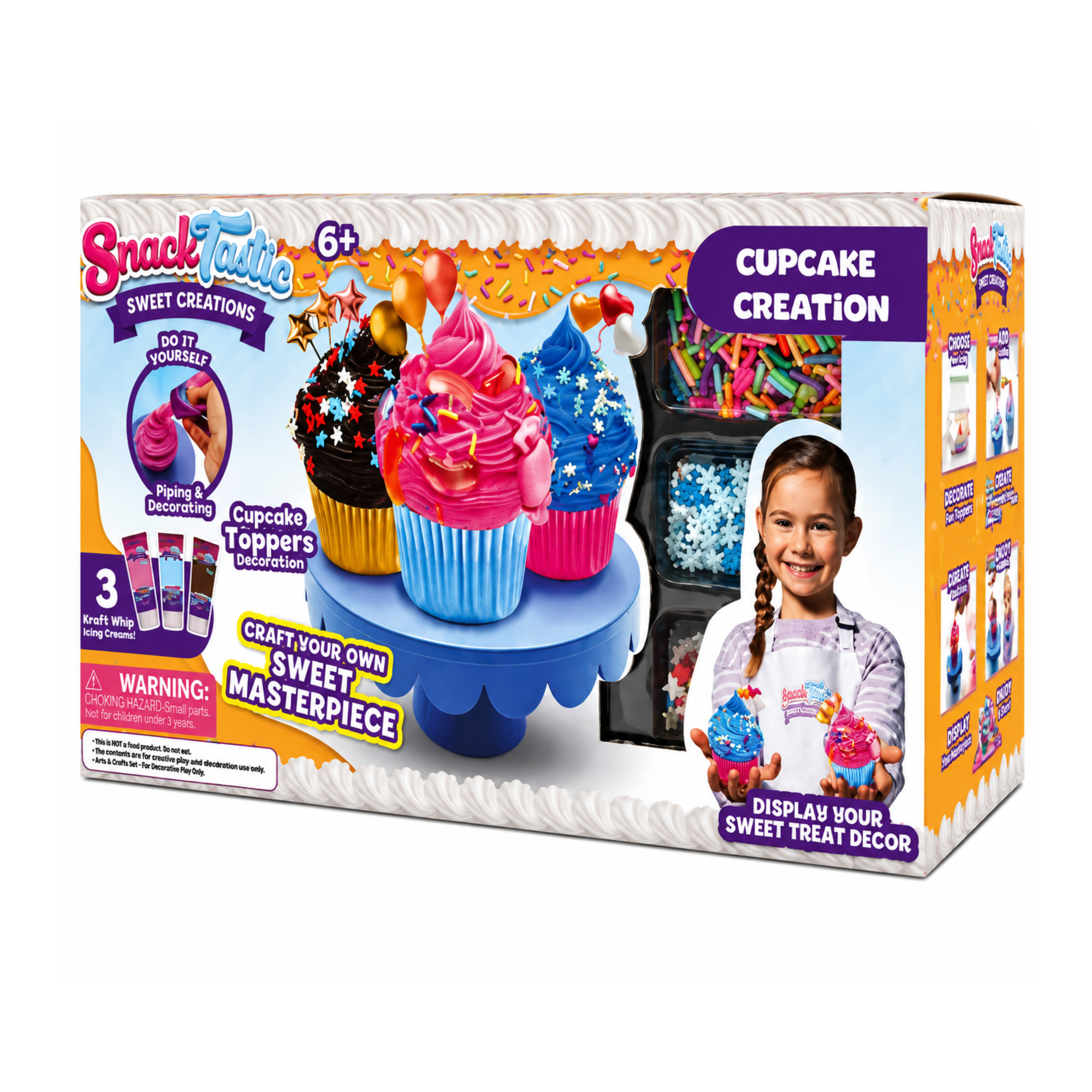Snack Tastic Cupcakes Creations DIY Kit 2412006 - Colorland Toys