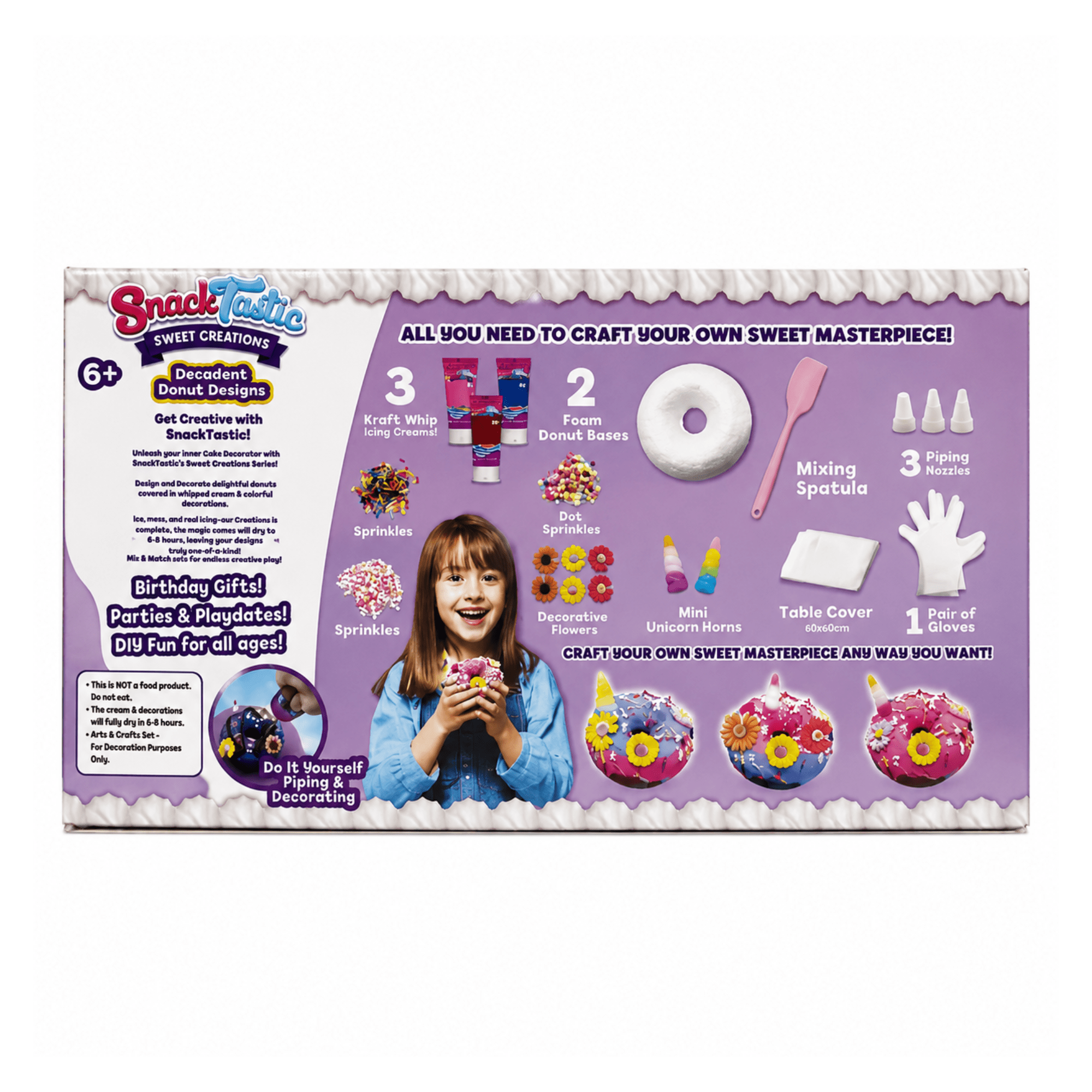 Snack Tastic Donut Designs Decorating Kit 2412005 - Colorland Toys
