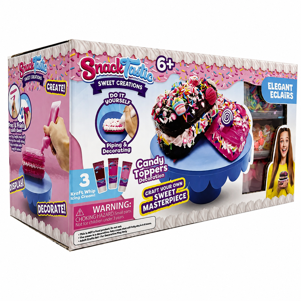 Snack Tastic Elegant Eclair Design Kit 2412008 - Colorland Toys
