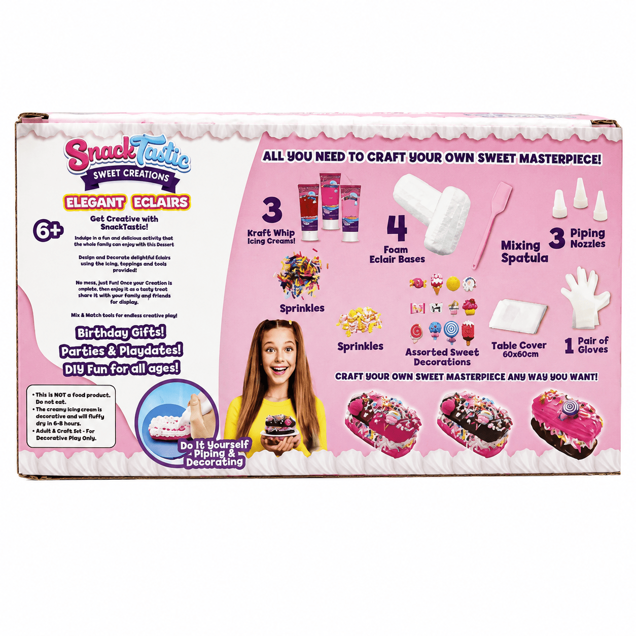 Snack Tastic Elegant Eclair Design Kit 2412008 - Colorland Toys