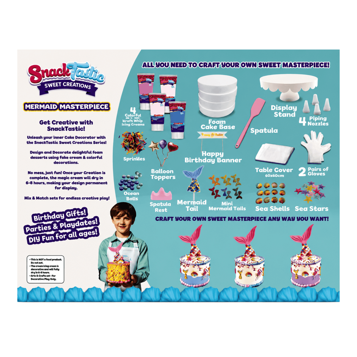 Snack Tastic Mermaid Masterpiece Cake Kit 2412007 — image 4