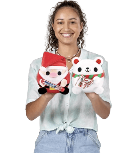 Snackles Capsule Christmas Plush 4.5 Inches - Colorland Toys