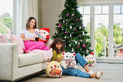 Snackles Christmas Bear And Hershey Kiss Plush 14 Inches - Colorland Toys