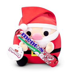 Snackles Christmas Santa Claus And Mentos Plush 14 Inches - Colorland Toys