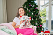 Snackles Christmas Snowman And Chupa Chup Plush 14 Inches