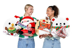 Snackles Christmas Snowman And Chupa Chup Plush 14 Inches - Colorland Toys