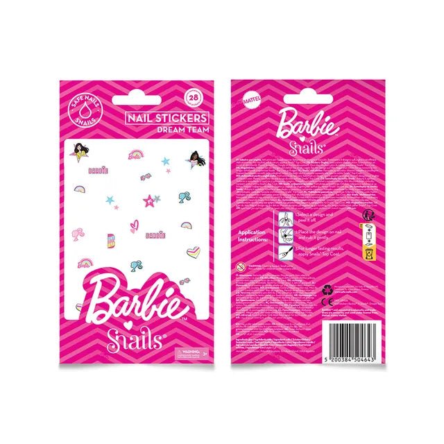 Snail Nail Stickers Barbie Dream Team AE038 — image 2