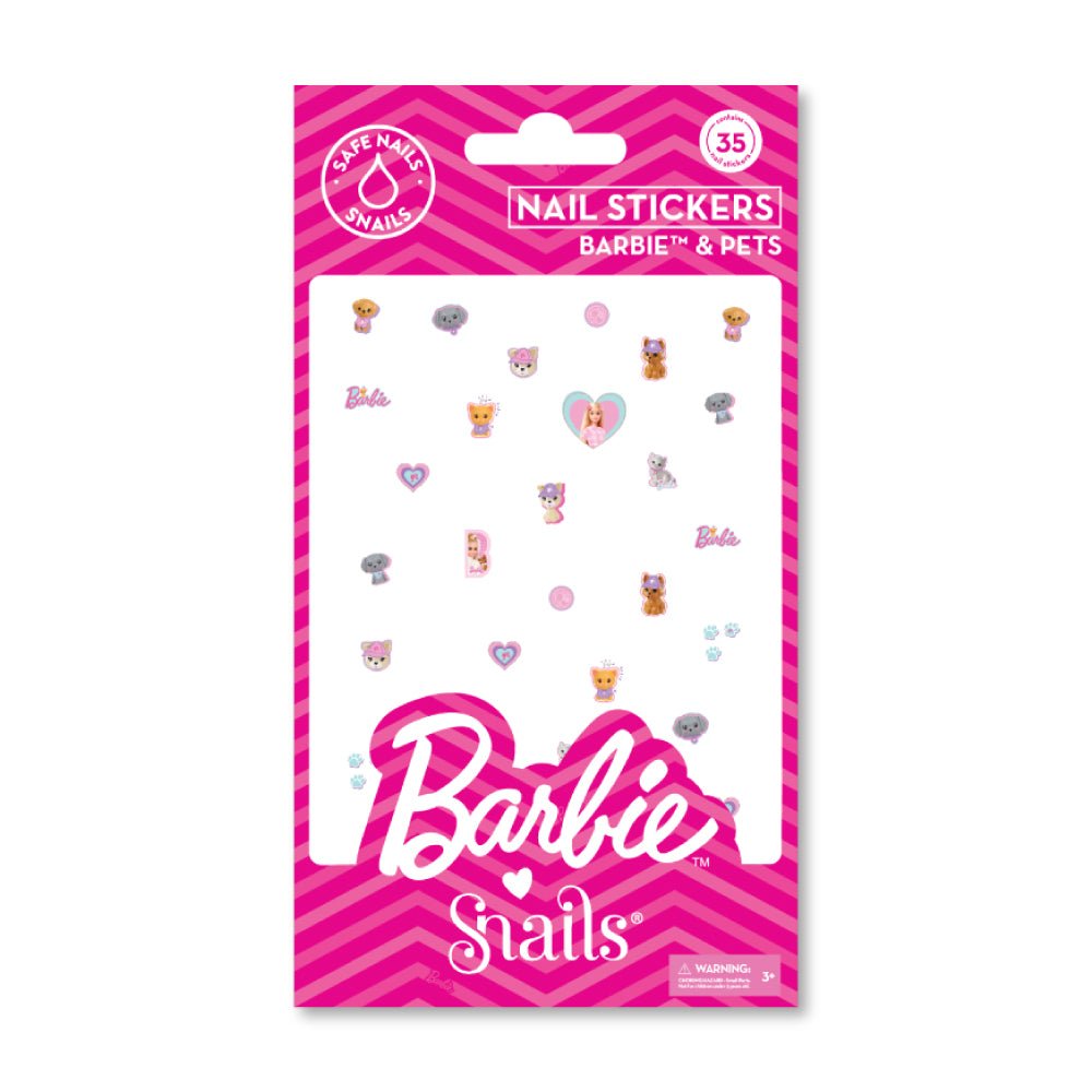 Snail Nail Stickers Barbie Pets AE039 - Colorland Toys