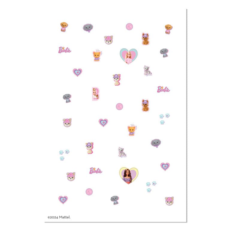 Snail Nail Stickers Barbie Pets AE039 - Colorland Toys