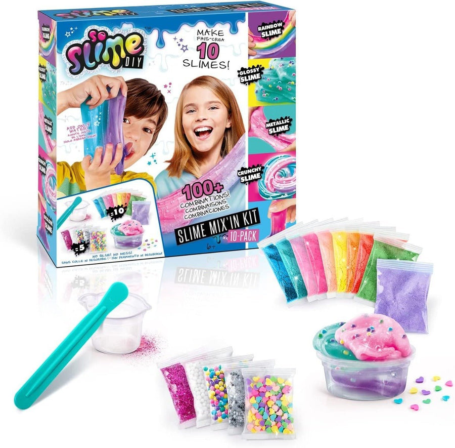 مجموعة سو سلايم DIY سلايم ميكس - 10 قطع SSC 184 — image 1
