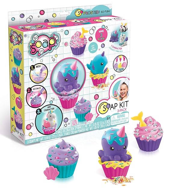 So Soap DIY Scented Cupcake Soap Factory SOC003 - Colorland Toys