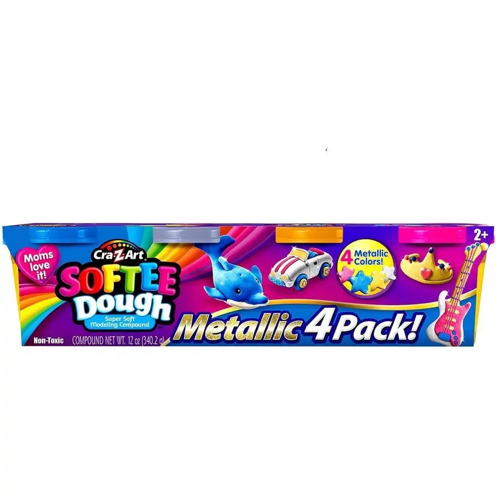 Softee Dough 4 Pack Metallic 36089 — image 1
