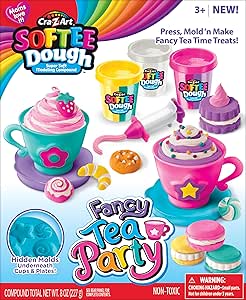 Softee Dough Fancy Tea Party CA - 66605 - Colorland Toys
