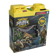 Soldier Force Bucket Soldiers 100 Pieces 545032 - Colorland Toys