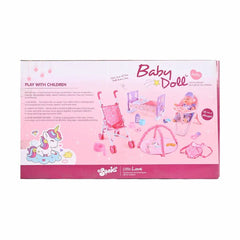 Sonia Baby Doll With Stroller 23 - In - 1 Playset 12 - Inch SO - 6917 - Colorland Toys
