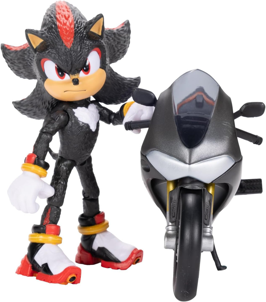 Sonic 3 Movie 5 Fig Shadow Motorcycle 42406 — image 1