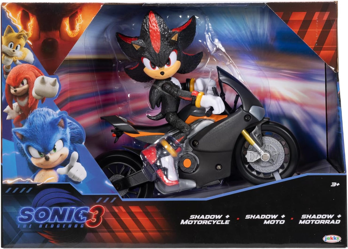 Sonic 3 Movie 5 Fig Shadow Motorcycle 42406 — image 3