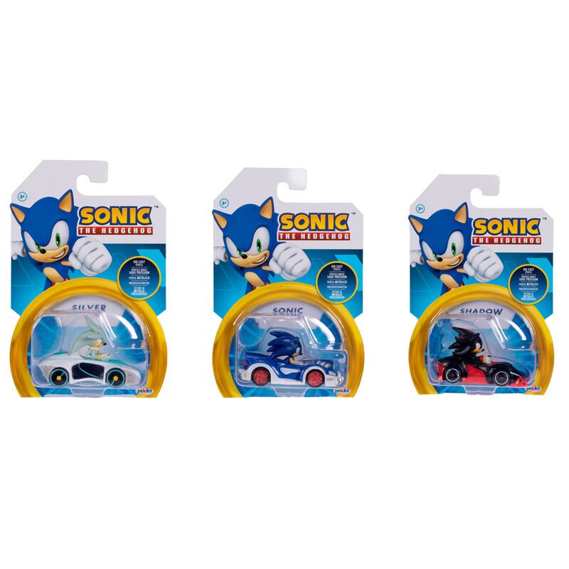 Sonic Die-Cast Vehicles 1:64 Wave Assorted 42324 — image 1