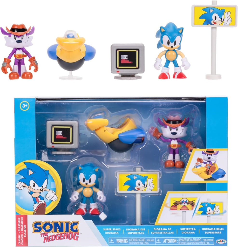 Sonic Figure 2.5-Inch Marvelous Queen Diorama Set 42813