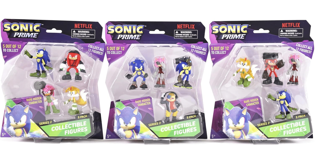 Sonic Figure Blister 5 - Pack SON2240 - Colorland Toys