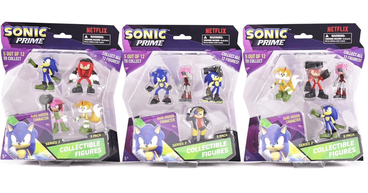 Sonic Figure Blister 5-Pack SON2240 — image 1