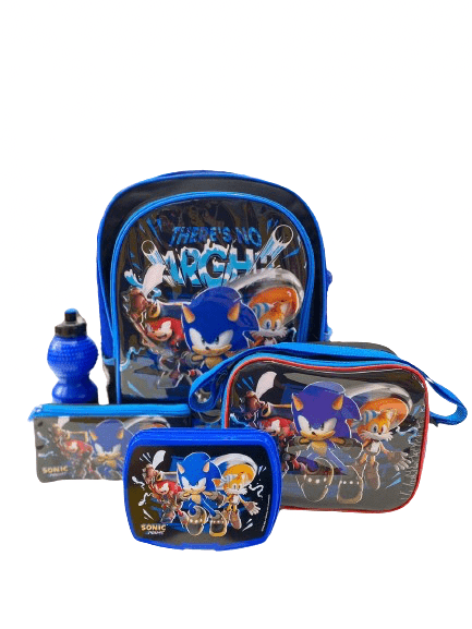 Sonic Prime 5 in 1 Value Pack - Backpack 16 Inch FKVP - 02248 - Colorland Toys