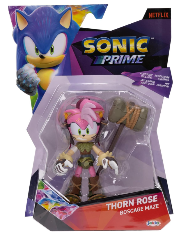 Sonic Prime Boscage Maze Action Figure 5inch - Thorn Rose — image 1