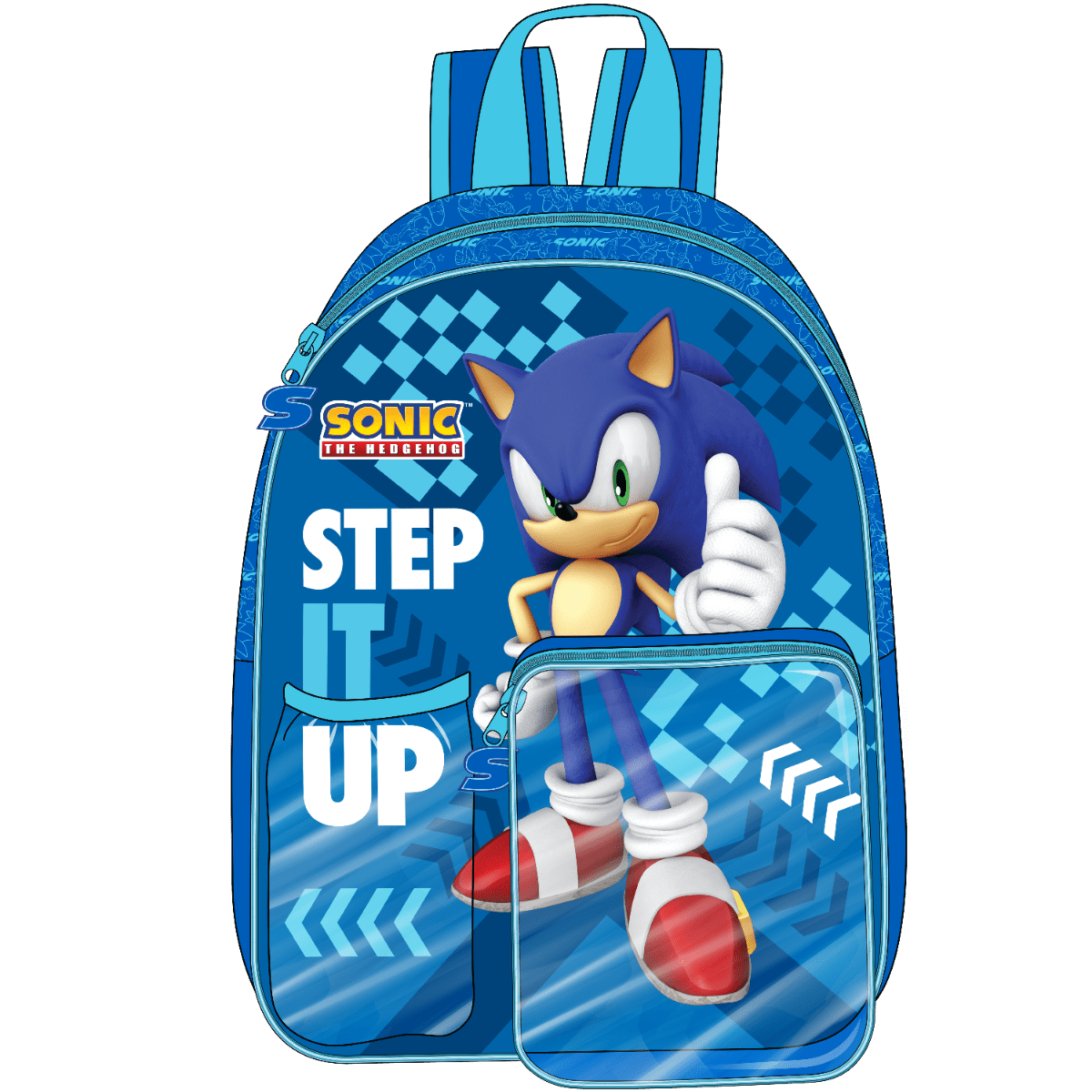 Sonic Prime Junior 3 In 1 Backpack 14 - Inch FKA - 025 - 106B - Colorland Toys