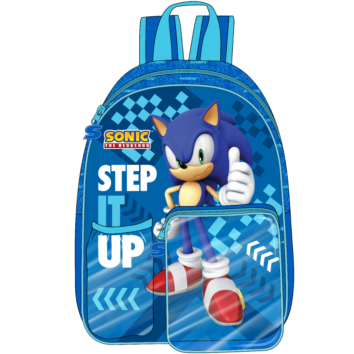 Sonic Prime Junior 3 In 1 Backpack 14-Inch FKA-025-106B