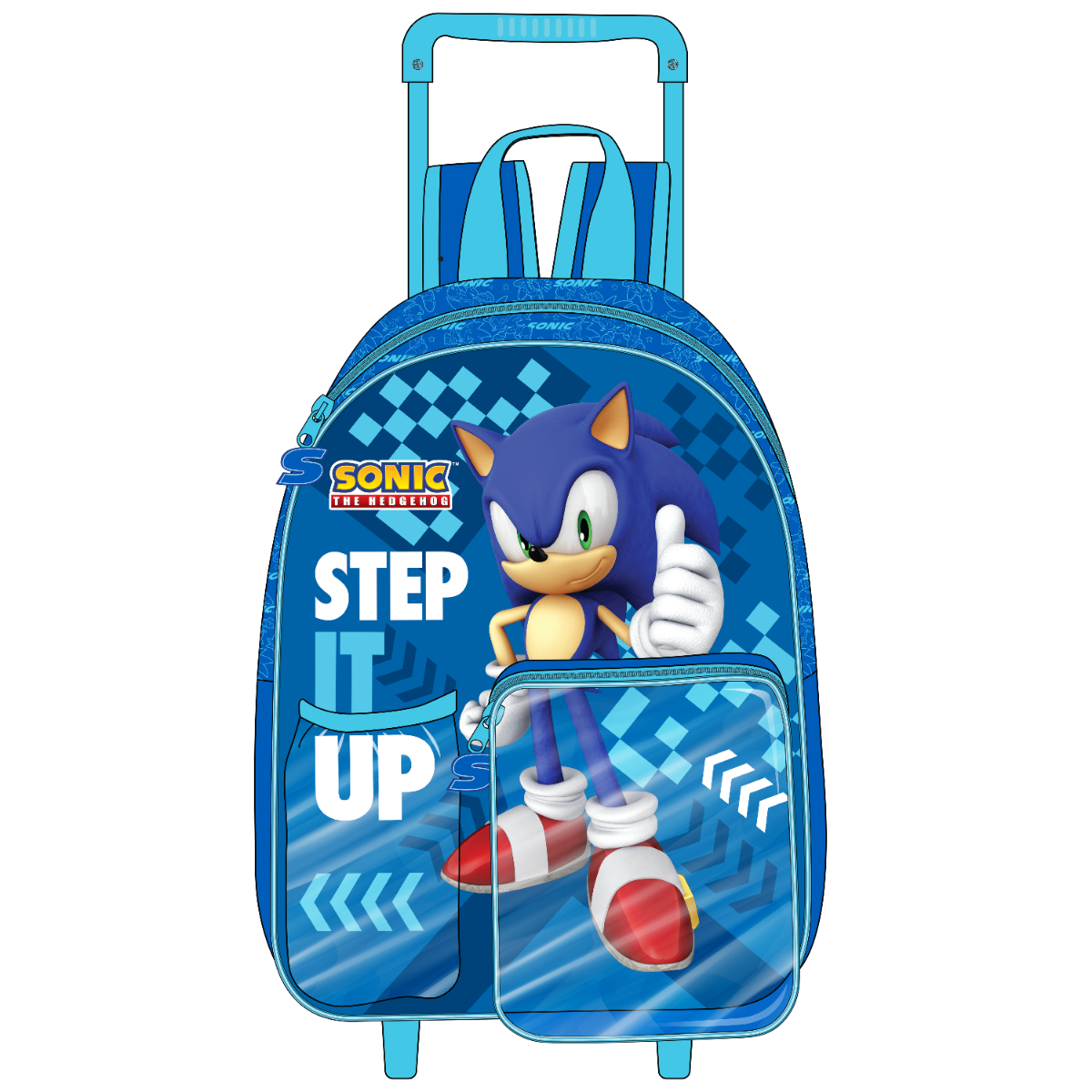 Sonic Prime Junior 3 In 1 Trolley Bag 14-Inch FKA-025-106
