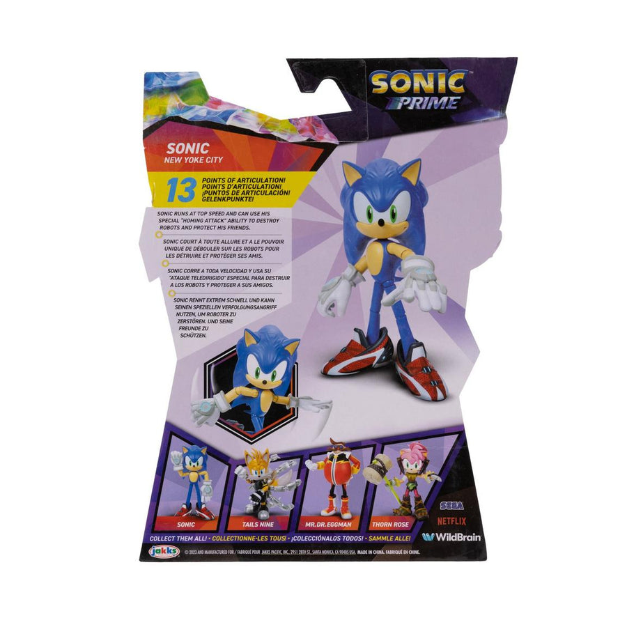 Sonic Prime New Yoke City Action Figure 5inch - Sonic — image 4
