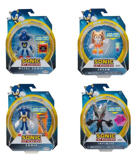 Sonic The Hedgedog 4inch Action Figure w/ Accessories 41919 — image 1